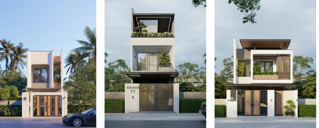 Modern House Model – Source: Pinteres