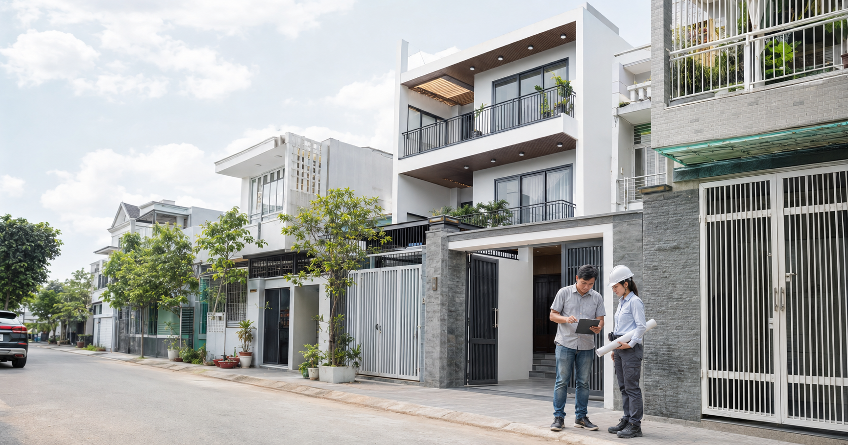 Hồ sơ hoàn công nhà ở và căn nhà phố mới bàn giao